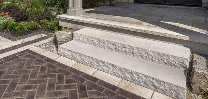 Unilock Natural Stone Step