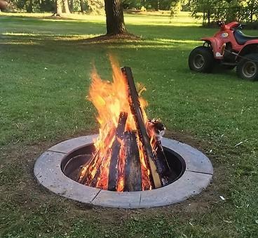 Eds Chisel Fire Pit Round