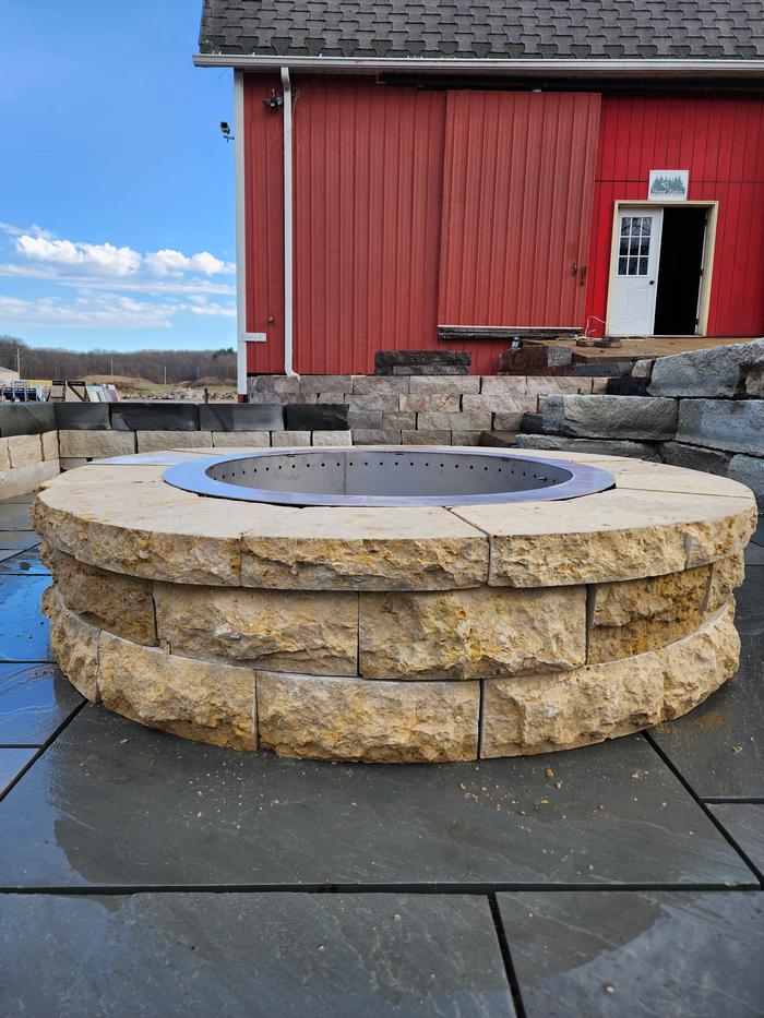 Bay Harbor Buff Fire Pit