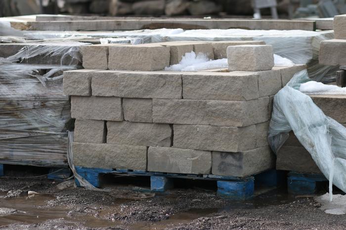 Indiana Limestone Sawn Wall