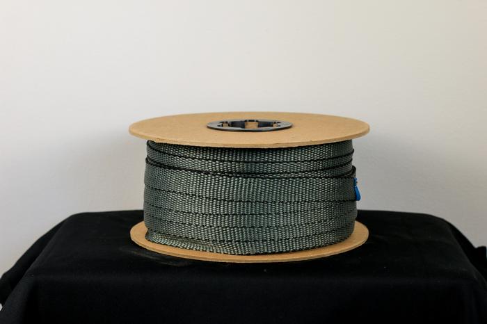Nylon Guying Strap White/Green