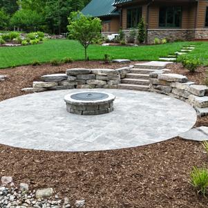 Red Cedar Banas Travertine Silver Premium